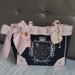 Juicy Couture Juicy Tale Daydreamer Tote Bag Black Liquorice